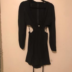 NWT Forever 21 black cutout dress. Size S